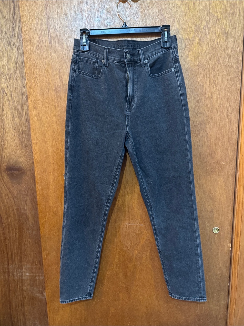 American Eagle Outfitters Black High-Rise Skinny Jeans